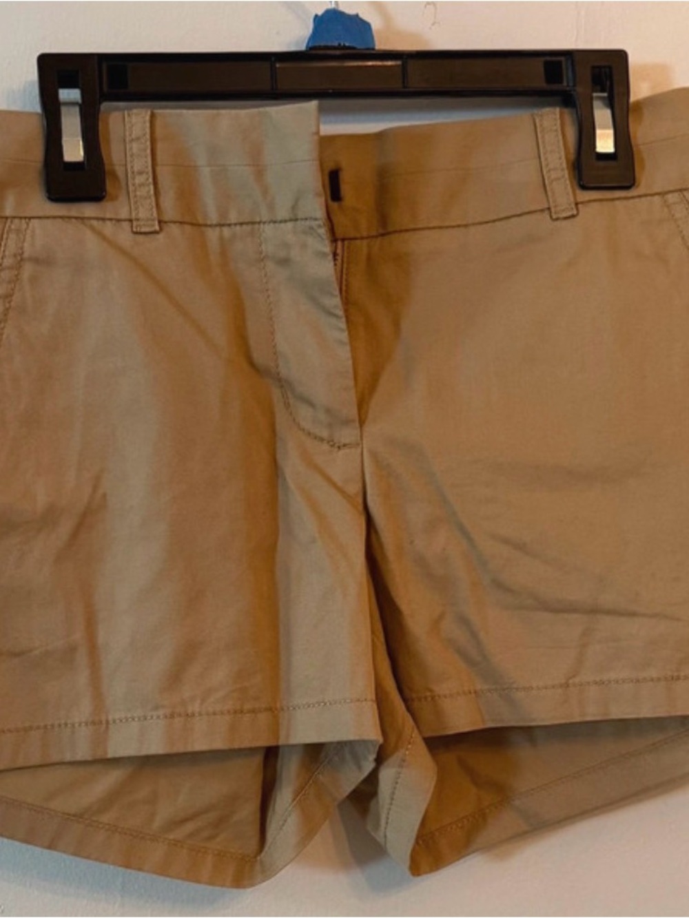 J. Crew Women's Tan Cotton Bermuda Shorts